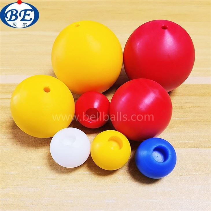 20mm Solid Yellow Plastic Ball